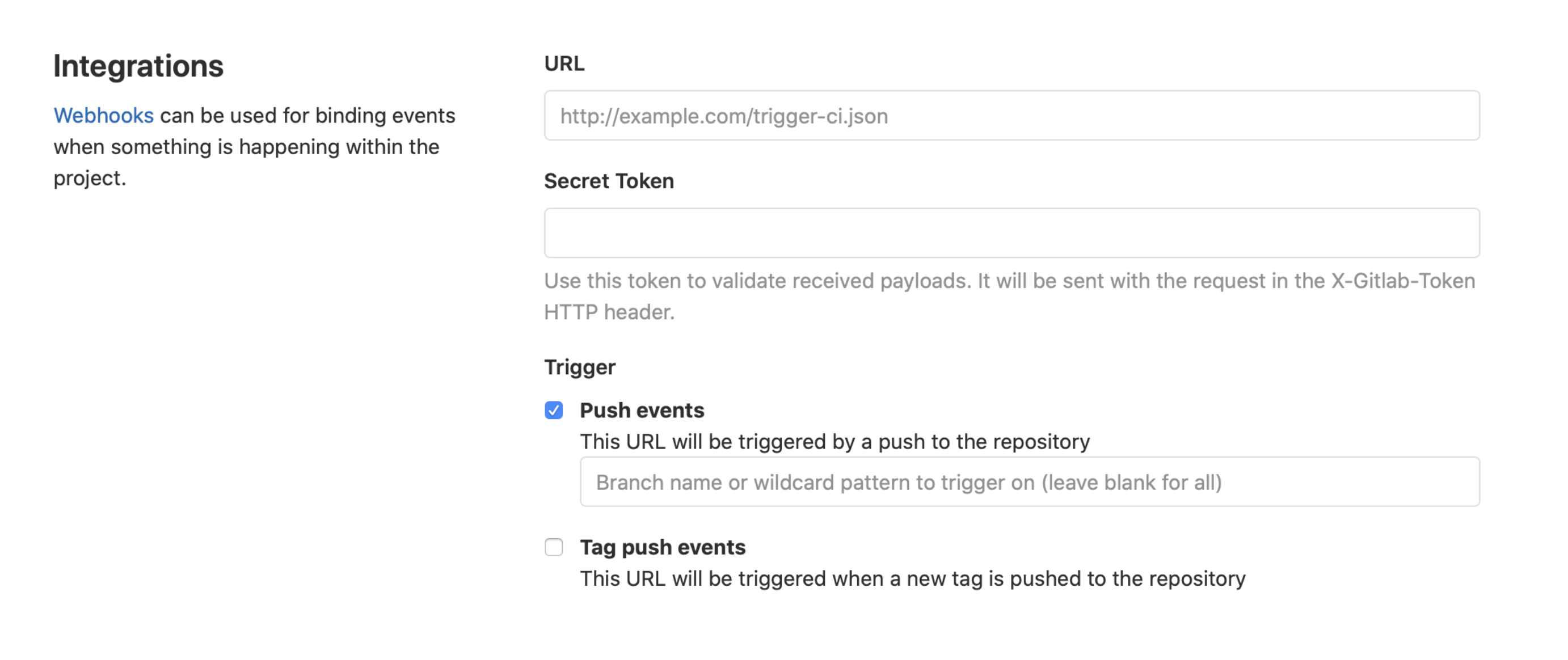 Setting up wekbooks in GitLab